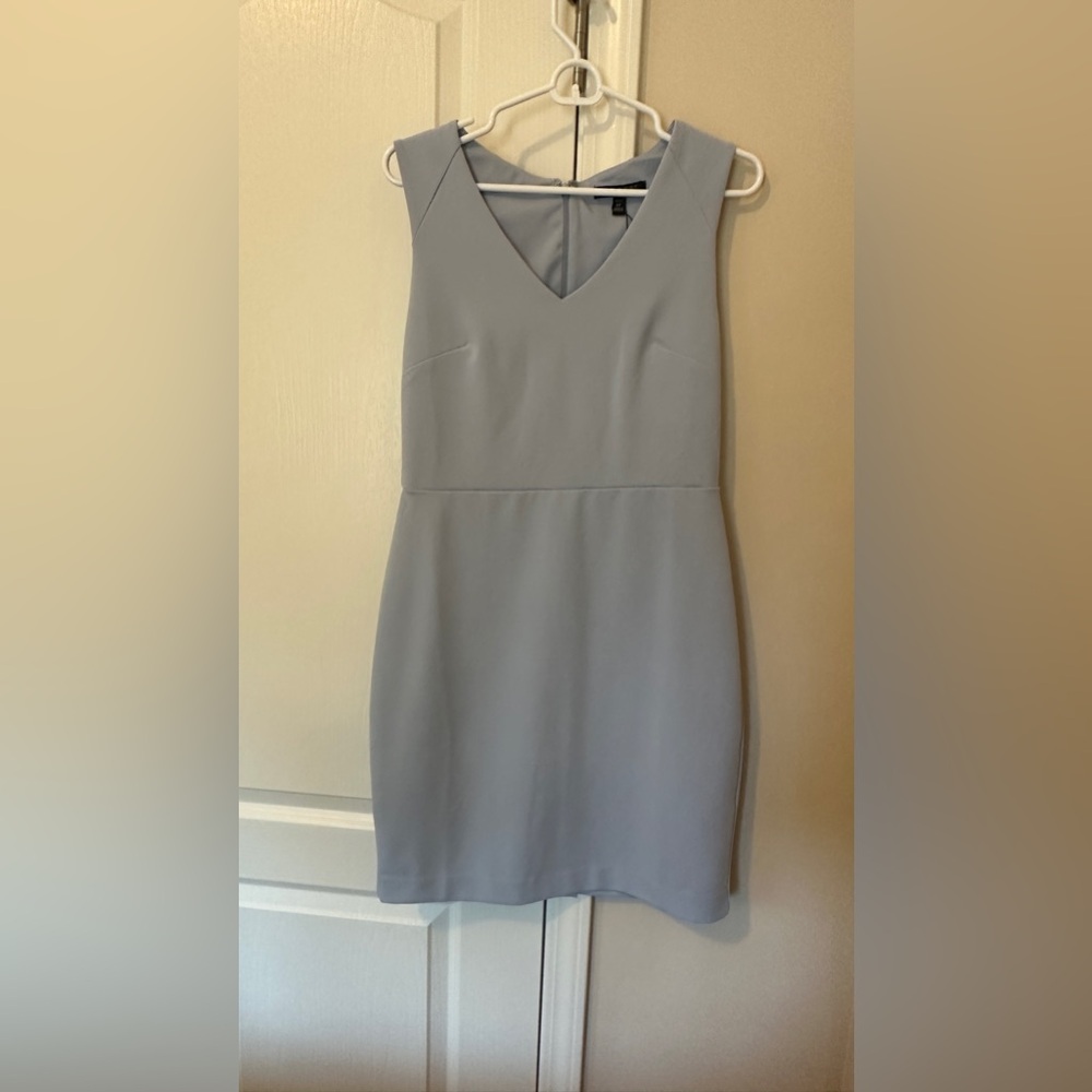 Banana Republic Office Dress Baby Blue Light Blue 6